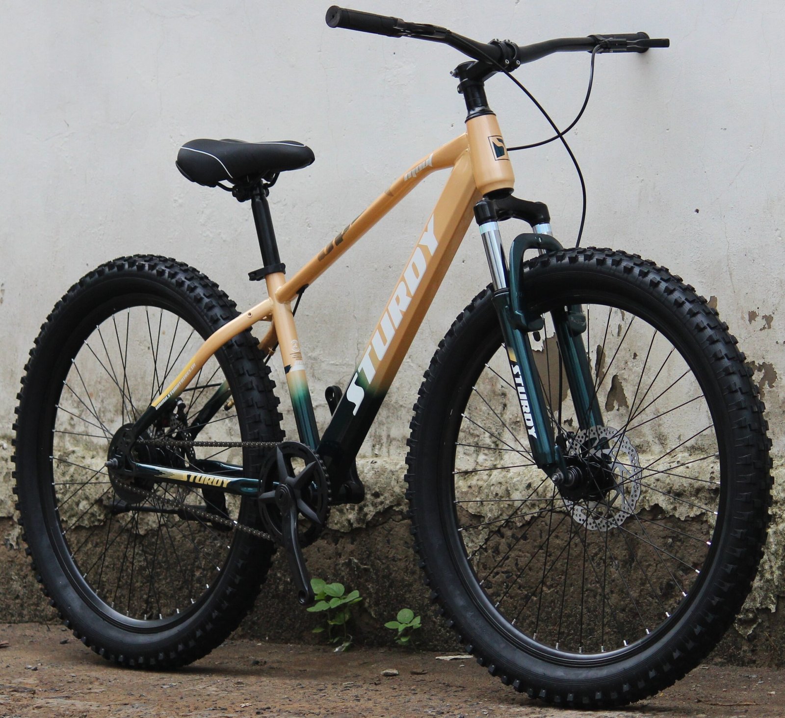 STURDY BIKES MOUT MTB WITH DUAL DISC BRAKES FRONT SUSPENSION