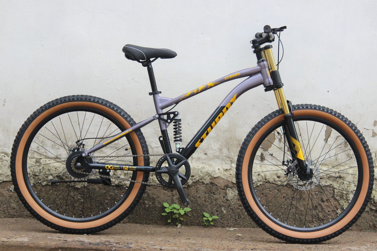 STURDY BIKES SCRULL MTB WITH DUAL DISC BRAKES DUAL SUSPENSION - Image 6