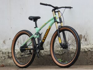 STURDY BIKES SCRULL MTB WITH DUAL DISC BRAKES DUAL SUSPENSION
