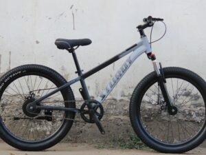 STURDY BIKES AUSTERE ALUMINIUM MTB WITH DUAL DISC BRAKES AND 21 SPEED ORIGINAL SHIMANO GEARS