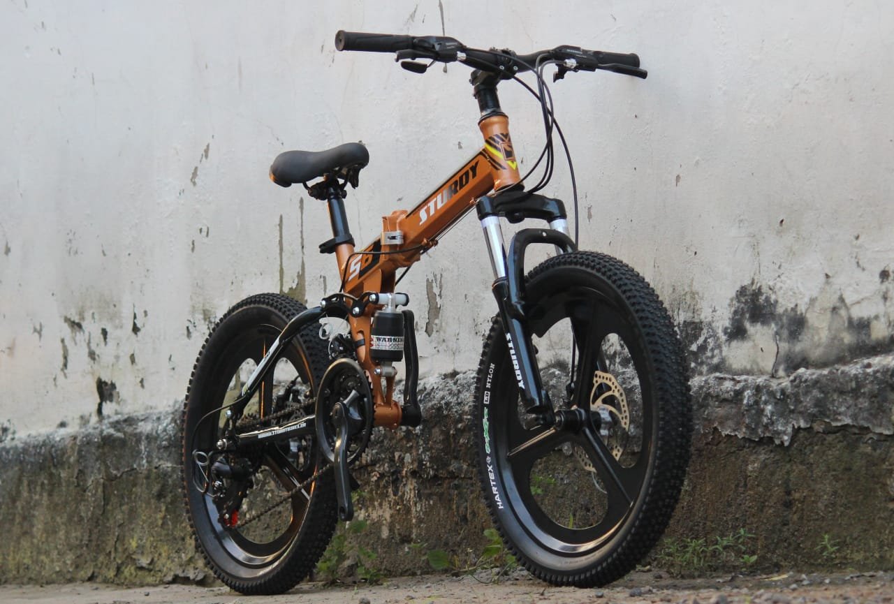 STURDY BIKES FOLDABLE MTB WITH DUAL DISC BRAKES SINGLE SPEED - Image 8