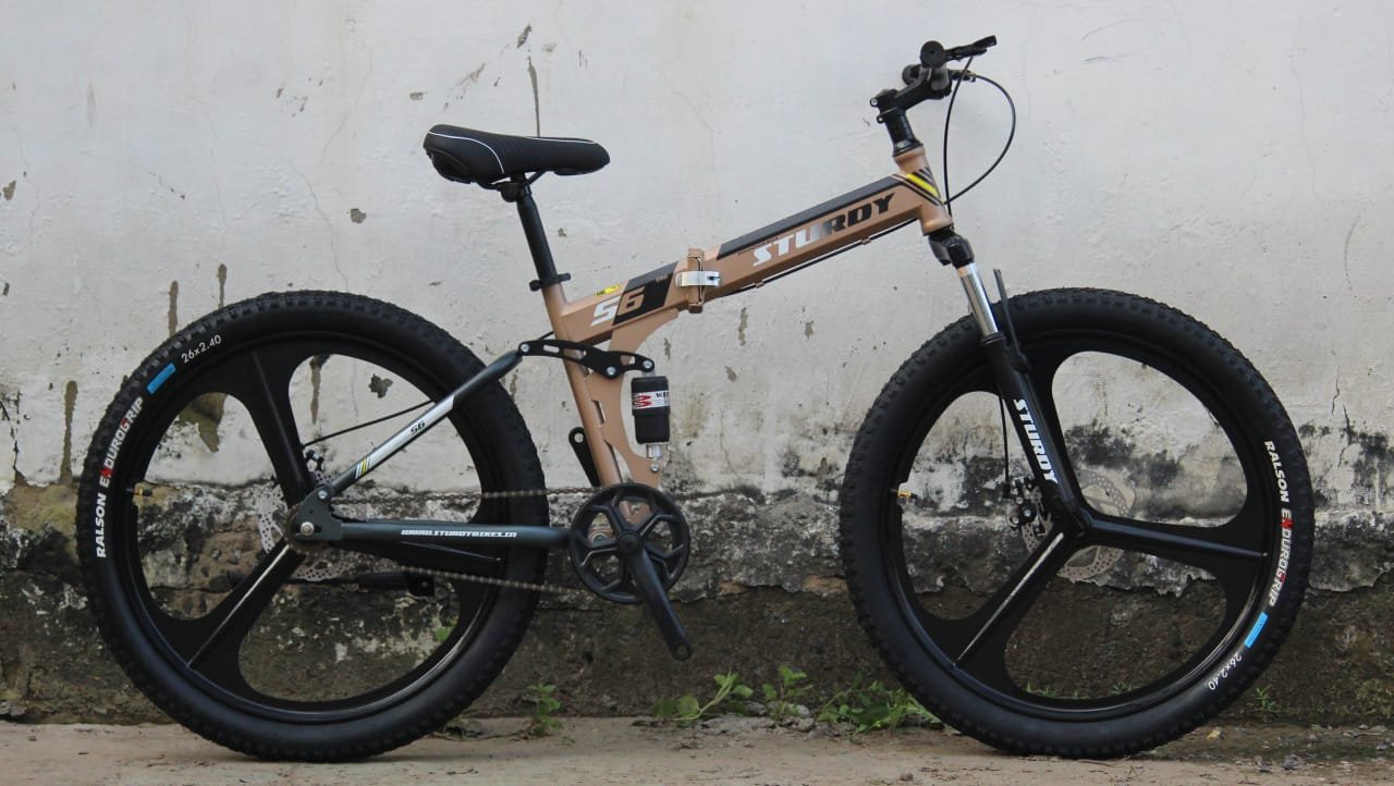 STURDY BIKES FOLDABLE MTB WITH DUAL DISC BRAKES SINGLE SPEED - Image 6