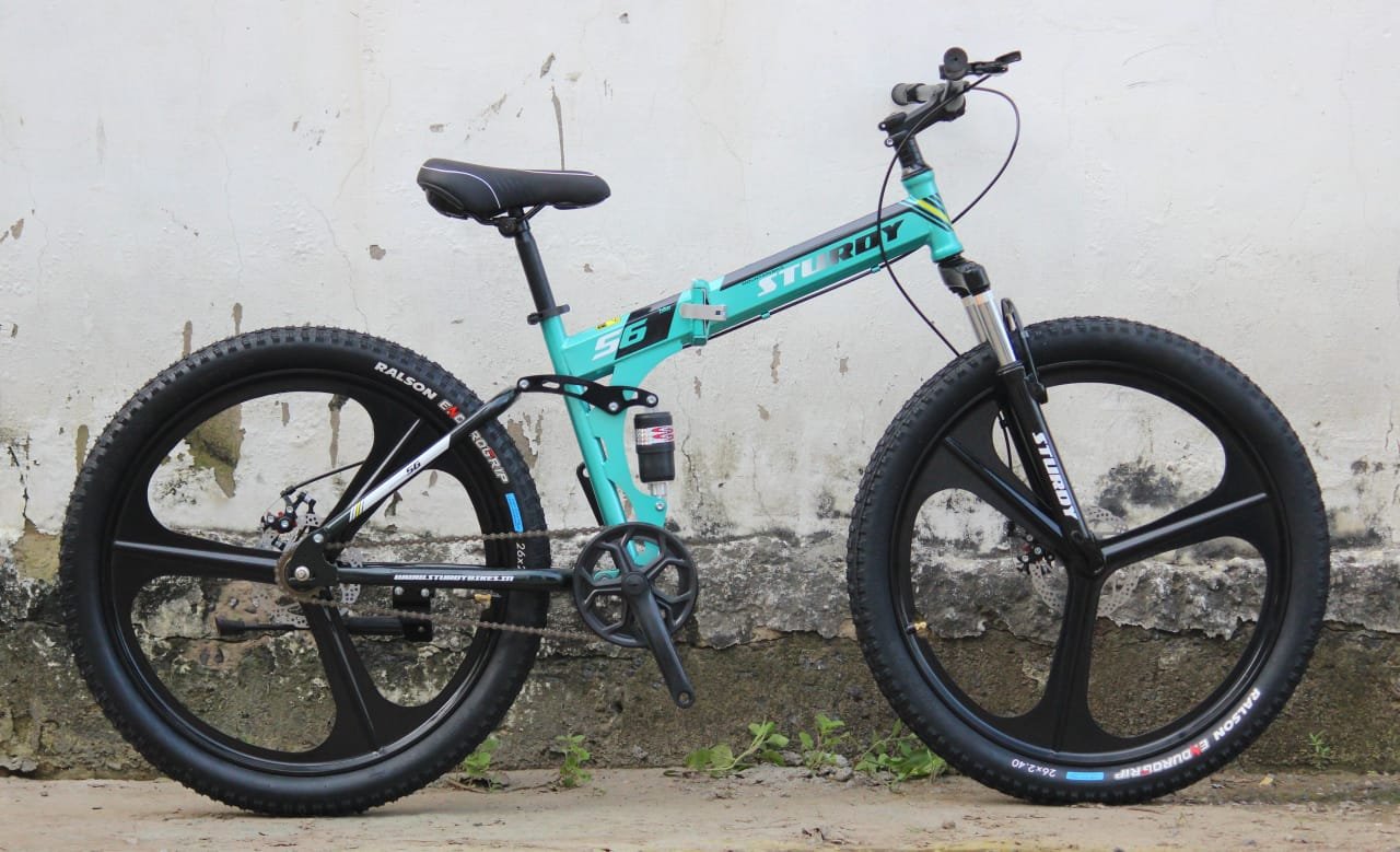STURDY BIKES FOLDABLE MTB WITH DUAL DISC BRAKES SINGLE SPEED - Image 4