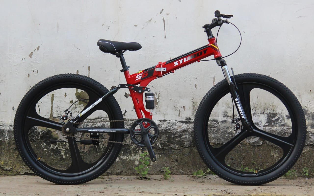 STURDY BIKES FOLDABLE MTB WITH DUAL DISC BRAKES SINGLE SPEED - Image 5