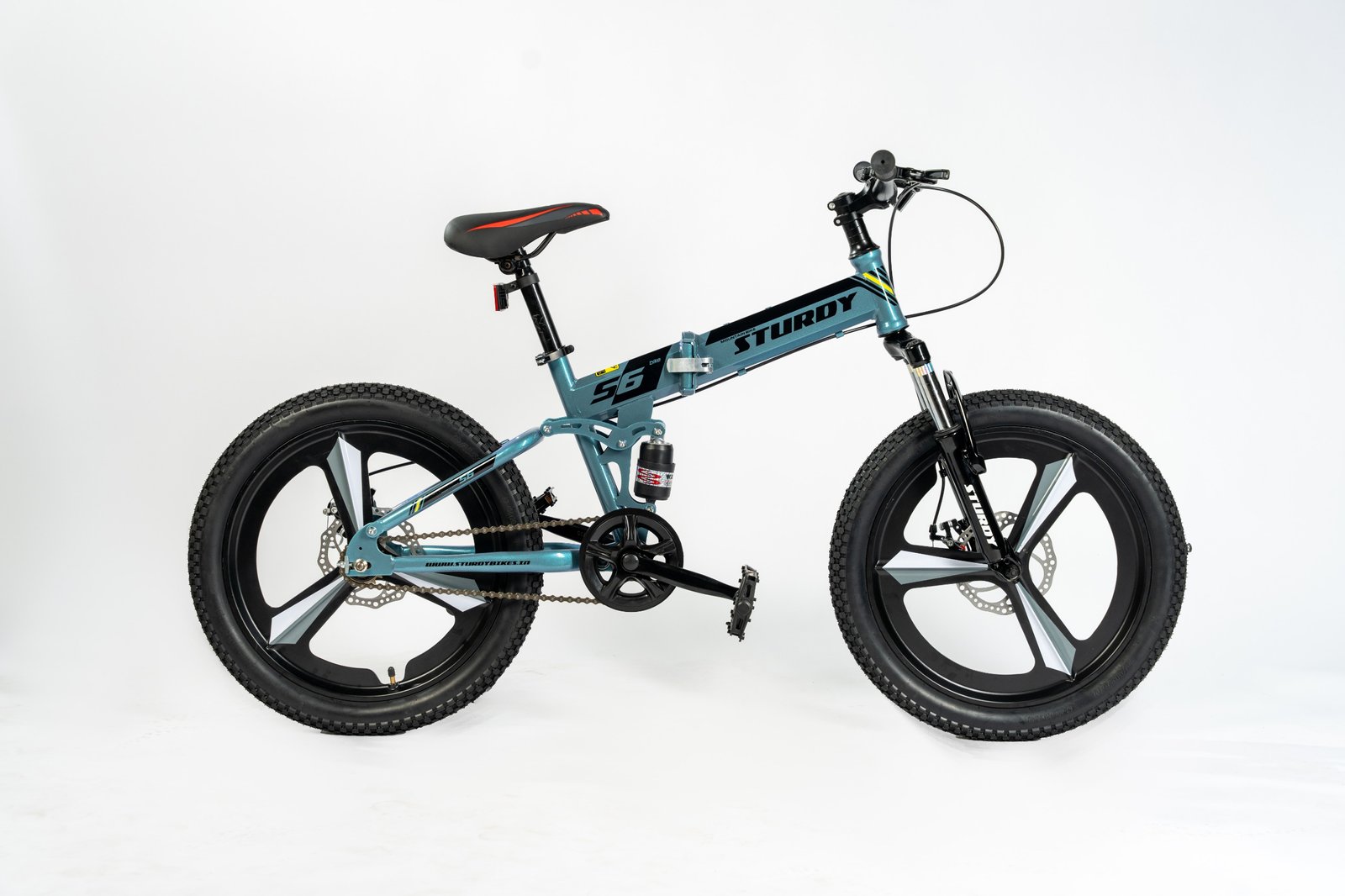 STURDY BIKES FOLDABLE MTB WITH DUAL DISC BRAKES SINGLE SPEED - Image 3